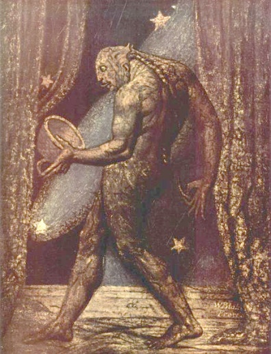 William Blake, The Ghost of a Flea 1819-20.